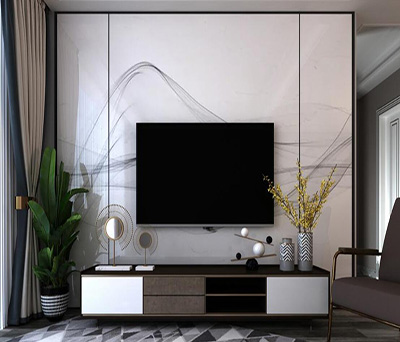 现代风格电视背景墙